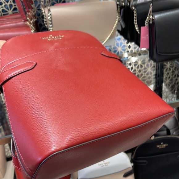 Kate Spade Staci Dome Backpack 
Red Currant - Picture 10 of 16